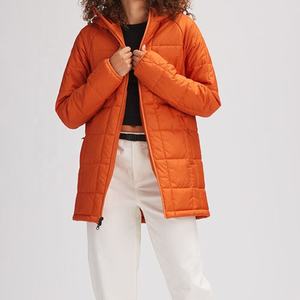 Chaqueta acolchada blanca de alta calidad para mujer, abrigo corto de invierno impermeable con capucha, diseño personalizable, abrigo de moda - Product Image 2