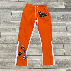 Pantalones Jogger de Alta Calidad con Logotipo Estampado en 3D, Dobladillo sin Rematar, Estilo Urbano Personalizado, Pantalones Deportivos Vintage de Felpa Francesa para Hombre, Modelo 2026 - Product Image 3