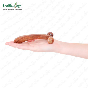 Healthandyoga Naturesooth ลูกกลิ้งนวดไม้สำหรับงานหนักขนาดเล็กคู่มือเครื่องนวดแบบเต็มตัวใช้ในชีวิตประจำวันปรับแต่งได้ขายส่ง - Product Image 3