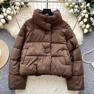 Chaqueta acolchada con estilo de color personalizado para mujer, chaqueta acolchada con capucha al por mayor de alta calidad, chaqueta de invierno con cremallera a prueba de viento - Product Image 5