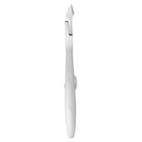 Pince à cuticules Spring, coupe-ongles, outil de manucure et de soin de la peau PRO SMART 30 7MM à mâchoire complète SIGAL MEDCO, en acier inoxydable pour doigts