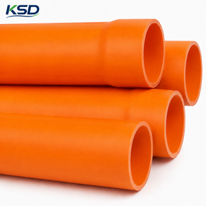 <span class=keywords><strong>Tuyau</strong></span> rigide en PVC-U orange pour gestion des câbles basse tension, conforme à la norme AS/NZS 2053, pour applications électriques légères - Product Image 3