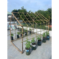Rollo Completo de Cañas de Bambú Cendani |   Enrejado Ecológico Moderno de 6 Pies para Jardín, Vietnam Nature