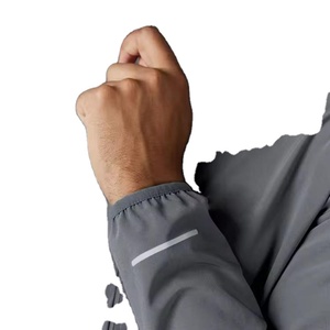 Nueva chaqueta cortavientos cálida y elegante para hombre con cremallera, conjunto cortavientos fino de invierno a prueba de viento, tarifa al por mayor, moda personalizada 2026 - Product Image 3