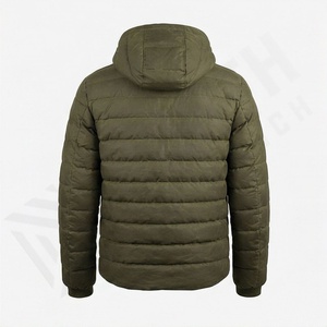 Veste d'hiver matelassée légère unisexe, parka formelle, vêtement d'extérieur thermique élégant, isolé, coupe-vent, manteaux de neige - Product Image 2