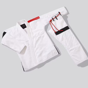 ชุด BJJ GI สำหรับผู้ชายชุดศิลปะการต่อสู้พิมพ์โลโก้แบบกำหนดเองน้ำหนักเบา - Product Image 5