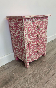 Mesa Consola Ajustable de Diseño Moderno con Incrustaciones de Hueso, Suministro Directo de Fábrica de la India, Decoración para Dormitorio y Sala de Estar - Product Image 6