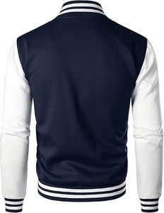 Made in Best Material <b>Letter</b> Quick Dry Breathable Pakistan <b>Jackets</b> Chicago College CollegeBaseballjacket for <b>men</b> DDP Shipping - Product Image 3