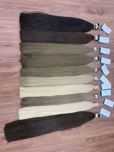 Top High Quality Bulk Super Double Drawn Vietnamese Human Hair Extensions Raw Material Wave Style No <b>Tangles</b> No Shedding - Product Image 3
