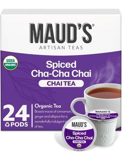 Maud's Organic Chai <b>Tea</b> Pods, 24 ct, Single Serve <b>Tea</b> Pods - Product Image 4