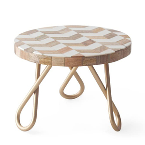 DESIGN DÉCORATIF DE QUALITÉ SUPÉRIEURE FÊTES DE MARIAGE DÉCORATION DE TABLE DESSERT SUPPORT À GÂTEAU EN BOIS AVEC SUPPORT EN MÉTAL POUR LES FÊTES - Product Image 5