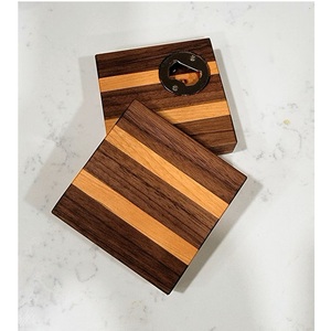 Noyer sous-verres tasse à thé boissons Pot sous-verres en bois bonne qualité sous-verres vente - Product Image 6