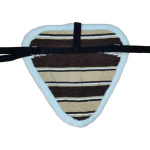 High Quality Synthetic Wool <b>Felt</b> Bareback Western Saddle <b>Pad</b> Eco Friendly Cotton Outshell Horse Riding Sports Entertainment - Product Image 3