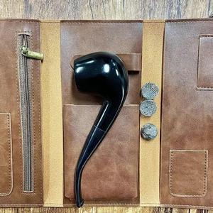 Pipa de madera para fumar tabaco Erliao MOQ bajo con accesorios pipa de madera al por mayor para fumar al por mayor - Product Image 1