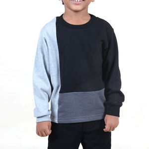 Jersey de punto de algodón para niños, sudaderas de varios paneles con estampado personalizado, precio barato al por mayor para la temporada de invierno para niños - Product Image 1