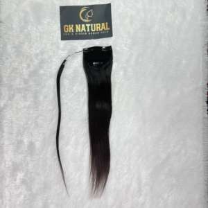 Extensions de queue de cheval en cheveux humains naturels bruts pour filles et femmes fabriquées à partir de cheveux humains de haute qualité - Product Image 3