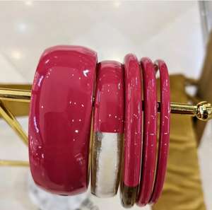 Natural Fashion Polished Animal Style Buffalo Horn Jewelry <b>Bracelet</b> Set of 5 Unisex <b>Couples</b> <b>Bracelet</b> Wholesale - Product Image 2