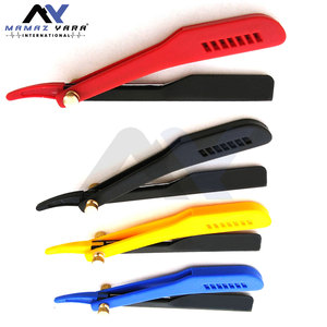 Rasoir de rasage droit professionnel pour coiffeur, logo personnalisé, couteau pliant, style coulissant, haute visibilité dans les moteurs de recherche - Product Image 5