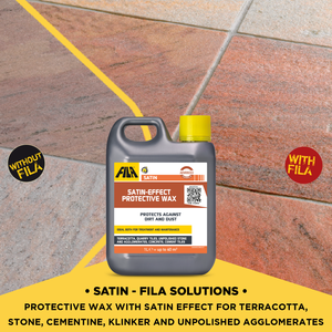 Cera Protectora con Efecto Satinado FILA Surface Care 1L para Baldosas de Terracota, Hormigón y Cemento - Product Image 3