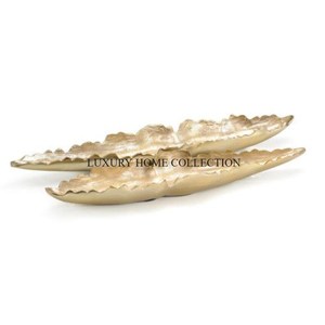 Elegantes cuencos de latón para servir con intrincados patrones grabados a mano y acabados de primera calidad, ideales para exhibir platos gourmet - Product Image 4