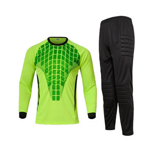 Kit de uniforme de portero Camiseta de fútbol de manga larga Hombres Ropa de fútbol Conjunto de uniforme de portero juvenil - Product Image 1