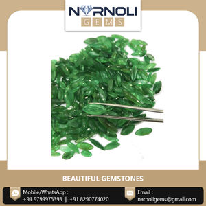 มรกตอัญมณีเจียระไนแบบเหลี่ยมเพชรพลอยอัญมณีธรรมชาติใช้อัญมณีอัญมณีหลวม - Product Image 2