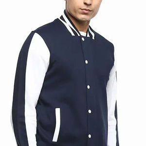 Veste universitaire pour homme, vente directe hiver 2025, col montant, pour l'hiver, service OEM - Product Image 3
