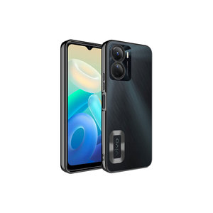 Étui de protection d'appareil photo en silicone de luxe pour Vivo Y16 SENK avec découpe du logo Omega - Neuf - Product Image 1