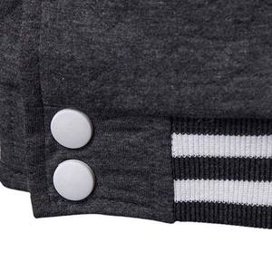 Chaqueta Varsity de Béisbol Personalizada para Hombre, Manga Larga, Estilo Urbano, Impermeable, Resistente al Viento, con Logotipo y Color Personalizados, de Lana - Product Image 5