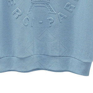 Meilleures ventes Sweat-shirt gaufré pour hommes Motif solide Hiver Usage décontracté Nouvelle arrivée à bas prix - Product Image 4