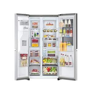 Refrigerador Compacto Estilo Americano LG GSXV91BSAE de Acero (179 x 91 cm), Eléctrico, Portátil, para Hogar, Hotel y Exteriores - Product Image 1