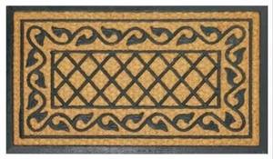 Panama <b>Coir</b> <b>Door</b> <b>Mat</b> Rubber Backed Printed 33x60cm Water Resistant Slip Resistant Made in India Wholesale Bulk - Product Image 5