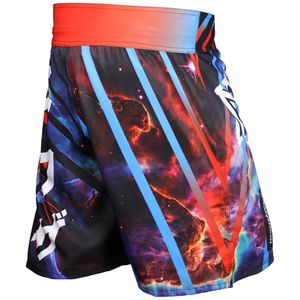 Shorts MMA personnalisés pour hommes, entièrement sublimés, lavés, extensibles, légers, athlétiques, grappling, boxe, kickboxing - Product Image 6