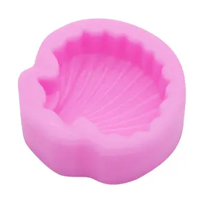 Safran Big Sea Shell Silikon Fondant form Chinesische Herstellung Niedriger Preis Silikon Kuchen herstellung Formen