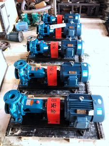 ปั๊มน้ำดูดแรงดันสูงแนวนอนแบบปลายขั้นเดียวปั๊มแรงเหวี่ยง - Product Image 2