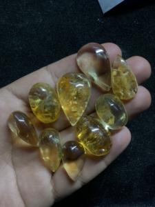 Piedra Preciosa de Citrino Natural de Alta Calidad AAAAA con Certificación IGI, Corte Cojín Amarillo de 20 mm, Piedras Preciosas Sueltas para Joyería - Product Image 3