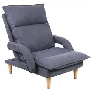 Nhà Máy Giá 14-vị trí có thể điều chỉnh tầng Chaise phòng chờ sofa chơi game ghế cho phòng khách