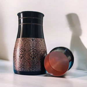 Pot à sucre en cuivre, pot de chambre à coucher, 1200 ML, bouteille en cuivre - Product Image 6