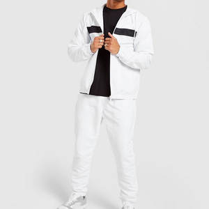 Conjuntos Deportivos Personalizados para Hombre, Chaqueta con Capucha y Cremallera de Algodón para Invierno, Pantalones Jogger, Conjuntos de Gimnasio Unisex con Logotipo Impreso - Product Image 1