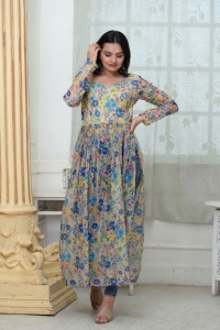 Nayra Cut <b>Kurtis</b> the Ultimate Comfort and Style for Indian & Pakistani Clothing - Product Image 2