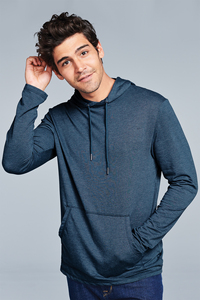 Nouvelle mode sweat à capuche avec impression personnalisée sweats thermiques avec impression en mousse 3d sweats à capuche courts pour hommes à bord coupé lourd et à ourlet brut - Product Image 5