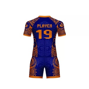 Camiseta de sublimación transpirable de uniforme de rugby personalizado de alta calidad con opción de venta al por mayor de impresión de logotipo propio disponible - Product Image 2