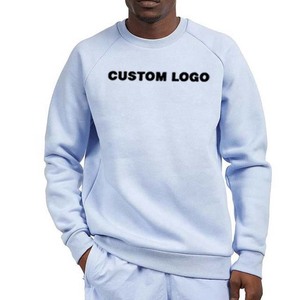 Sudaderas de Hombre de Felpa Francesa, Estilo Casual de Invierno, Cuello Redondo, Hombros Caídos, Bordadas, Lisas, Teñidas, Diseño Urbano - Product Image 6