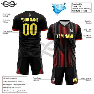 เสื้อฟุตบอลแบบมืออาชีพเสื้อพิมพ์โลโก้ - Product Image 4