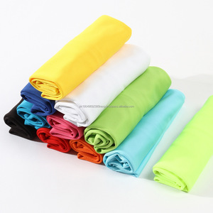 Camiseta de manga corta de poliéster de secado rápido camiseta con logotipo de transferencia de calor de sublimación personalizada con logotipo personalizado - Product Image 2