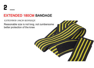 Gimnasio Ejercicio Levantamiento de pesas Deportes Rodilleras para soporte de piernas para entrenamiento físico y atletismo - Product Image 5