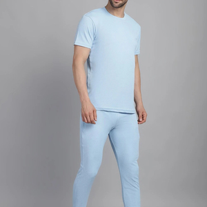 Conjunto Deportivo de Verano para Hombre, Fabricado en Fábrica Profesional, 100% Algodón, Ligero, Transpirable, a la Moda, para Correr - Product Image 4