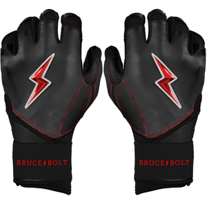 Guantes de Bateo de Béisbol BRUCE BOLT de Cuero Antideslizante con Logotipo y Diseño Personalizados, Calidad Profesional, Fabricados con Cuero Premium - Product Image 1