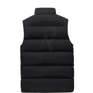 Nuevo Chaleco Acolchado Casual de Invierno para Hombre, Ropa Exterior Transpirable de Alta Calidad, 100% Poliéster, Personalizable, 220g - Product Image 3