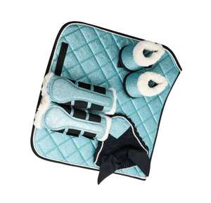 Juego de almohadillas de sillín de caballo con almohadilla acolchada brillante Botas duraderas y gorro de oreja de TARIQ MFG CO - Product Image 6